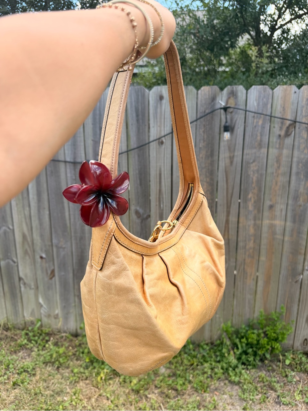 Sold COACH Ergo Brown Hobo Shoulder Bag Authentic Vintage Y2K - Picture 3 of 13